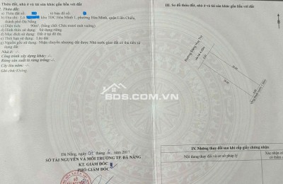 Bán đất đường Đặng Huy Trứ - Đường 7,5m thông biển